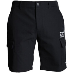 textil Hombre Shorts / Bermudas Emporio Armani EA7 3DPS03-PNFRZ Negro