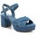 Zapatos Mujer Sandalias Xti SANDALIA DE MUJER  142766 Azul