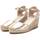 Zapatos Mujer Derbie & Richelieu Xti 14233402 Oro