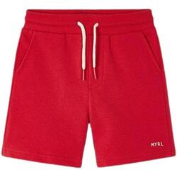 textil Niño Shorts / Bermudas Mayoral Bermuda felpa basica Rojo