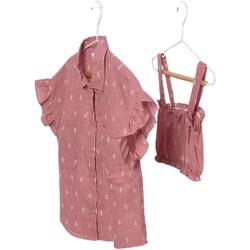 textil Niña Camisas Mayoral Bluson 2 piezas Rosa
