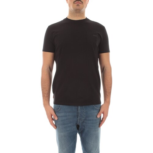 textil Hombre Camisetas manga corta Rrd - Roberto Ricci Designs 24203 Negro
