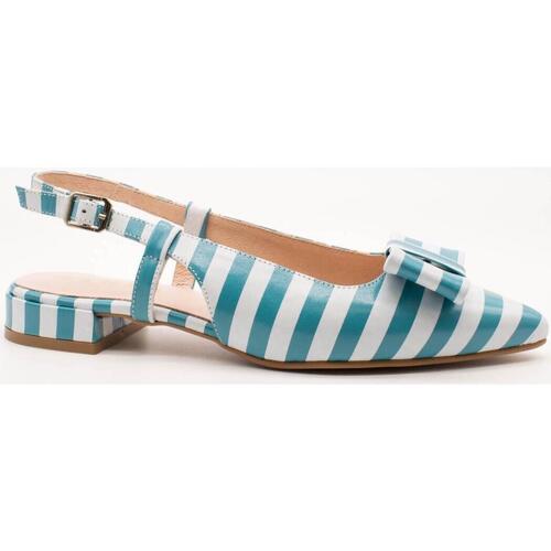 Zapatos Mujer Derbie & Richelieu Zabba Difference 7307 Rayas Capri Azul