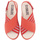 Zapatos Hombre Sandalias Escoolers SANDALIA PIEL LUXOR PLANTILLA EXTRAIBLE 5136 ROSSO MUJER Rojo