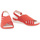 Zapatos Hombre Sandalias Escoolers SANDALIA PIEL LUXOR PLANTILLA EXTRAIBLE 5136 ROSSO MUJER Rojo