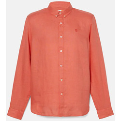 textil Hombre Camisas manga larga Timberland TB0A2DC3EI4 Naranja
