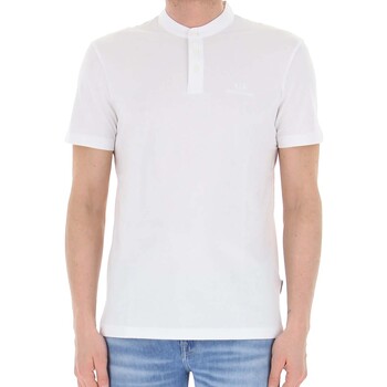 textil Hombre Tops y Camisetas EAX Polo Blanco