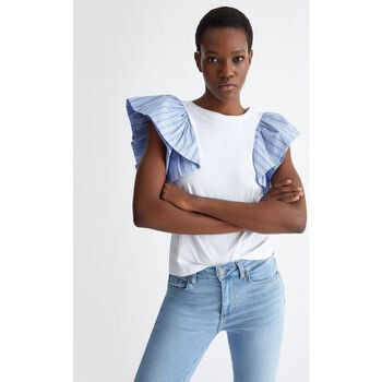 textil Mujer Tops y Camisetas Liu Jo MA4417J6308 Blanco