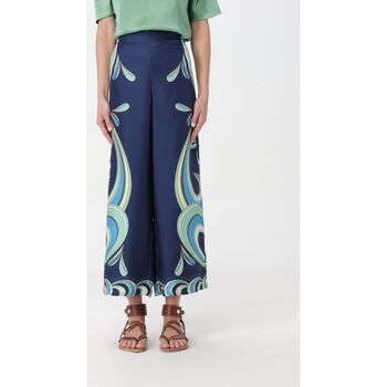 textil Mujer Pantalones Maliparmi JH720031027 D8028 Azul