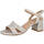 Zapatos Mujer Zapatos de tacón L&R Shoes MDBL2434-4 Plata