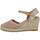 Zapatos Mujer Alpargatas L&R Shoes MDBL2480-2 Beige
