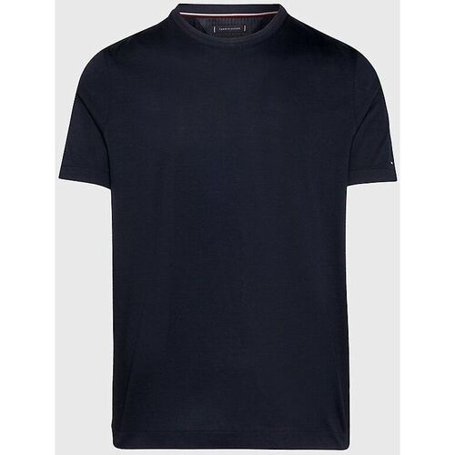 textil Hombre Tops y Camisetas Tommy Hilfiger MW0MW31526 MERCERIZED TEE-DW5 DESERT SKY Azul