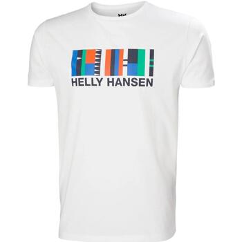 textil Hombre Camisetas manga corta Helly Hansen 34222-004 Blanco