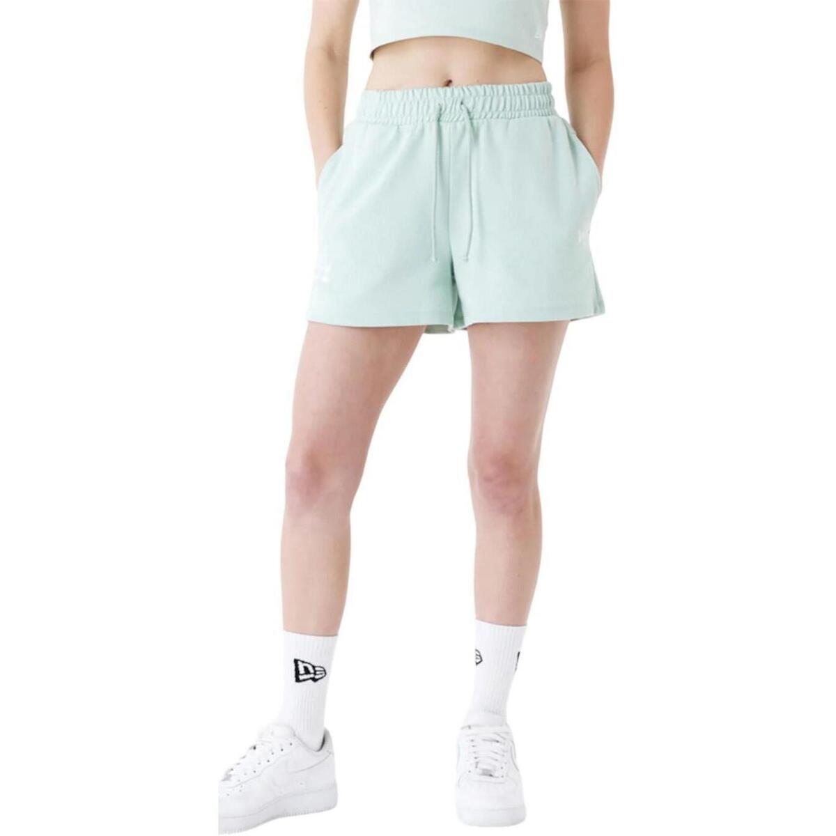 textil Mujer Pantalones cortos New-Era 60435324 Verde