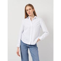 textil Mujer Camisas Levi's 34574 0016 - BW SHIRT-LAURA STRIPE Blanco
