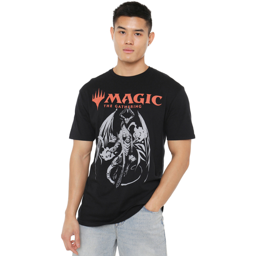 textil Hombre Camisetas manga larga Magic The Gathering Bolas Negro