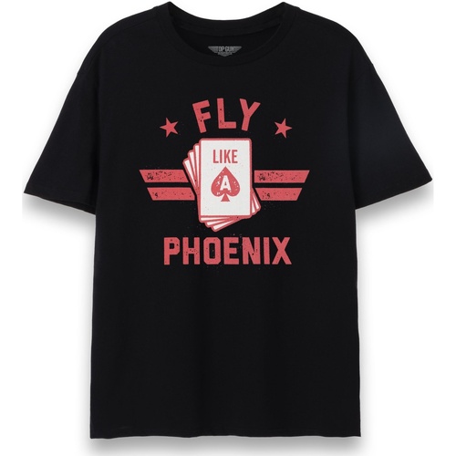 textil Hombre Camisetas manga larga Top Gun: Maverick Fly Like A Phoenix Negro