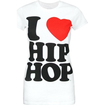 textil Mujer Camisetas manga larga Goodie Two Sleeves I Love Hip Hop Negro