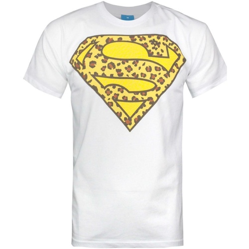textil Hombre Camisetas manga larga Addict Leopard Symbol Blanco