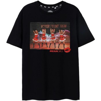 textil Mujer Camisetas manga corta Mean Girls Jingle Bell Rock Negro