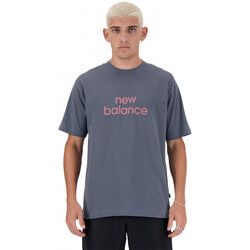 textil Hombre Tops y Camisetas New Balance Sport essentials linear t-shirt Azul