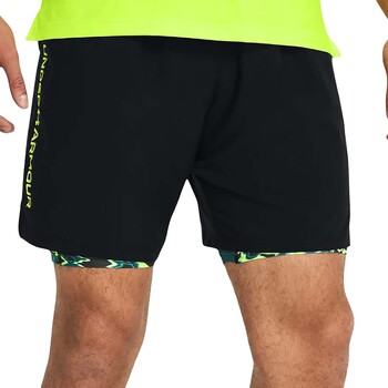 textil Hombre Shorts / Bermudas Under Armour Ua Woven Wdmk Shorts Negro