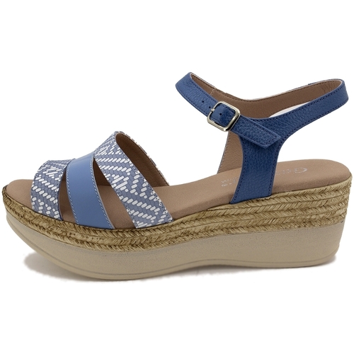 Zapatos Mujer Sandalias Gasymar 1493 Azul