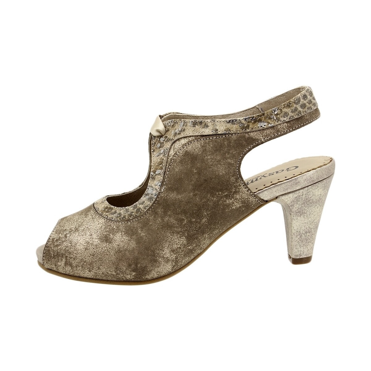 Zapatos Mujer Sandalias Gasymar 6254 Marrón
