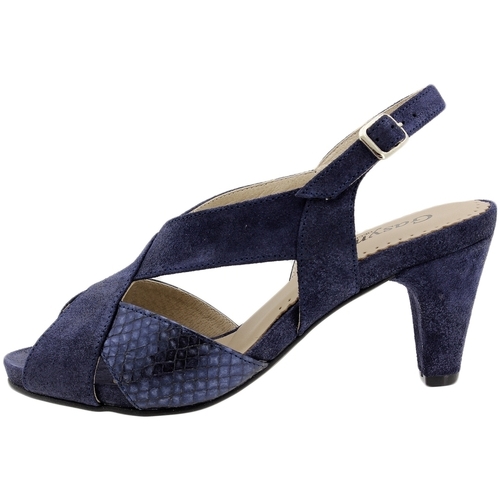Zapatos Mujer Sandalias Gasymar 6255 Azul