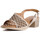 Zapatos Mujer Sandalias Walk & Fly 21-216 Beige