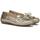 Zapatos Mujer Mocasín Fluchos F1428 Gris