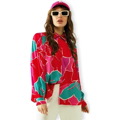 textil Mujer Tops / Blusas Q2 Top - Pink Multicolor