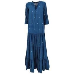 textil Mujer Vestidos Bsbee Vestir Monroe Long Mujer Indigo Azul