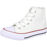 Zapatos Niños Zapatillas altas L&R Shoes B6390 Blanco