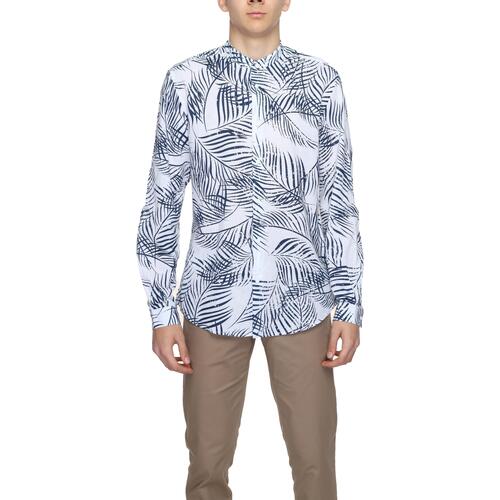 textil Hombre Camisas manga larga Antony Morato MMSL00631-FA430600 Azul