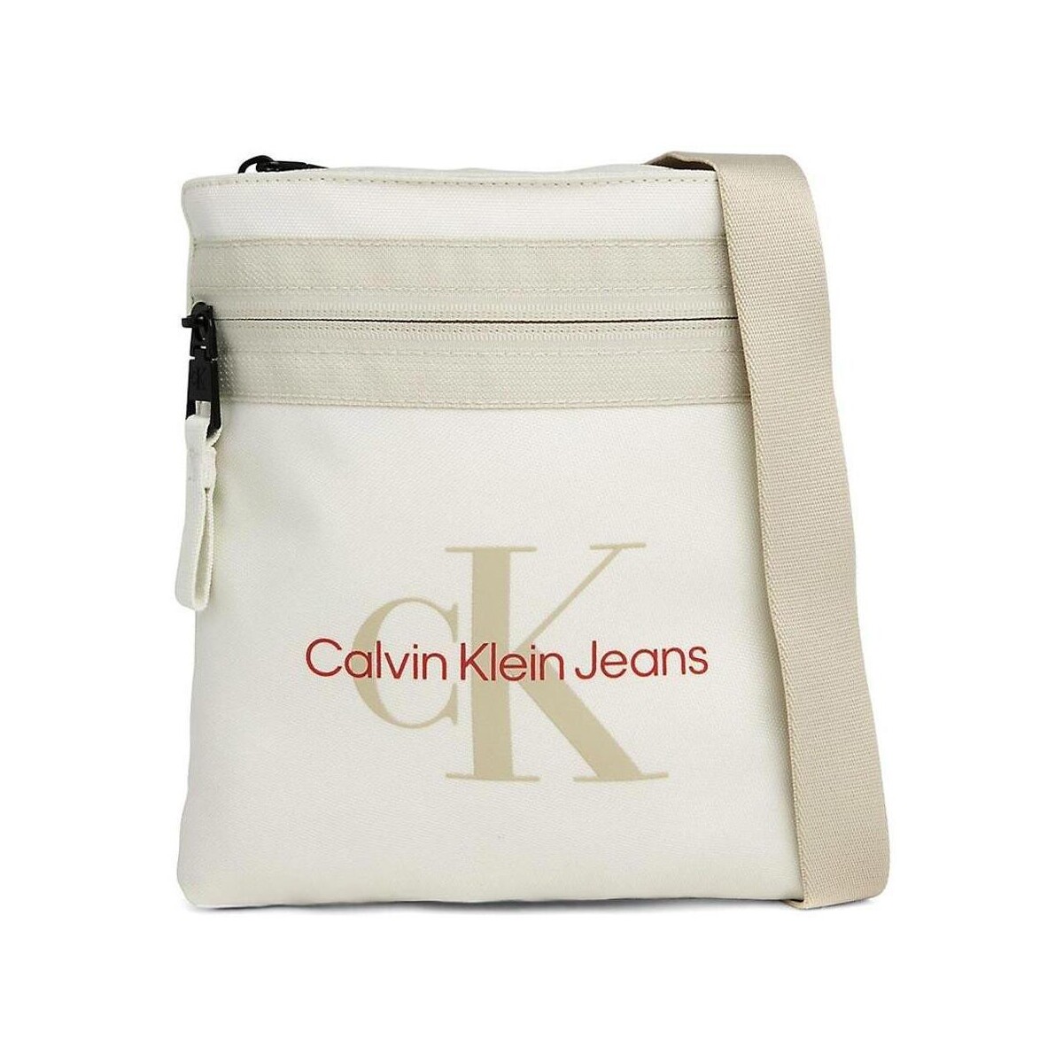 Bolsos Hombre Mochila Calvin Klein Jeans SPORT ESSENTIALS FLATPACK Beige