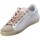Zapatos Mujer Zapatillas bajas 4B12 Sneakers Donna Bianco/Beige Suprime-db236 Blanco