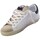 Zapatos Mujer Zapatillas bajas 4B12 Sneakers Donna Bianco/Beige/Nero Suprime-db230 Blanco
