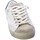 Zapatos Hombre Zapatillas bajas 4B12 Sneakers Uomo Bianco/Beige/Blue Evo-u11 Blanco