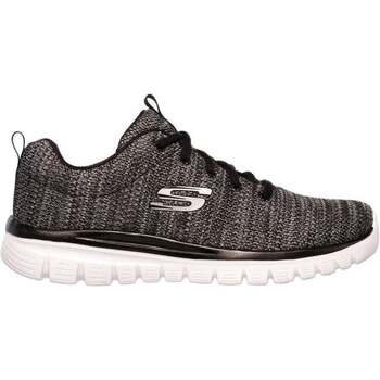 Zapatos Mujer Running / trail Skechers GRACEFUL-TWISTED FORTUNE Negro