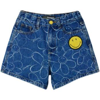textil Niña Shorts / Bermudas Desigual 24SGDD03 5053 Azul