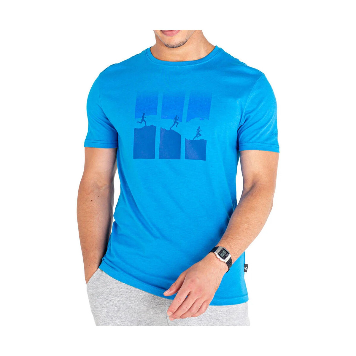 textil Hombre Camisetas manga corta Dare2b Relic Tee Azul