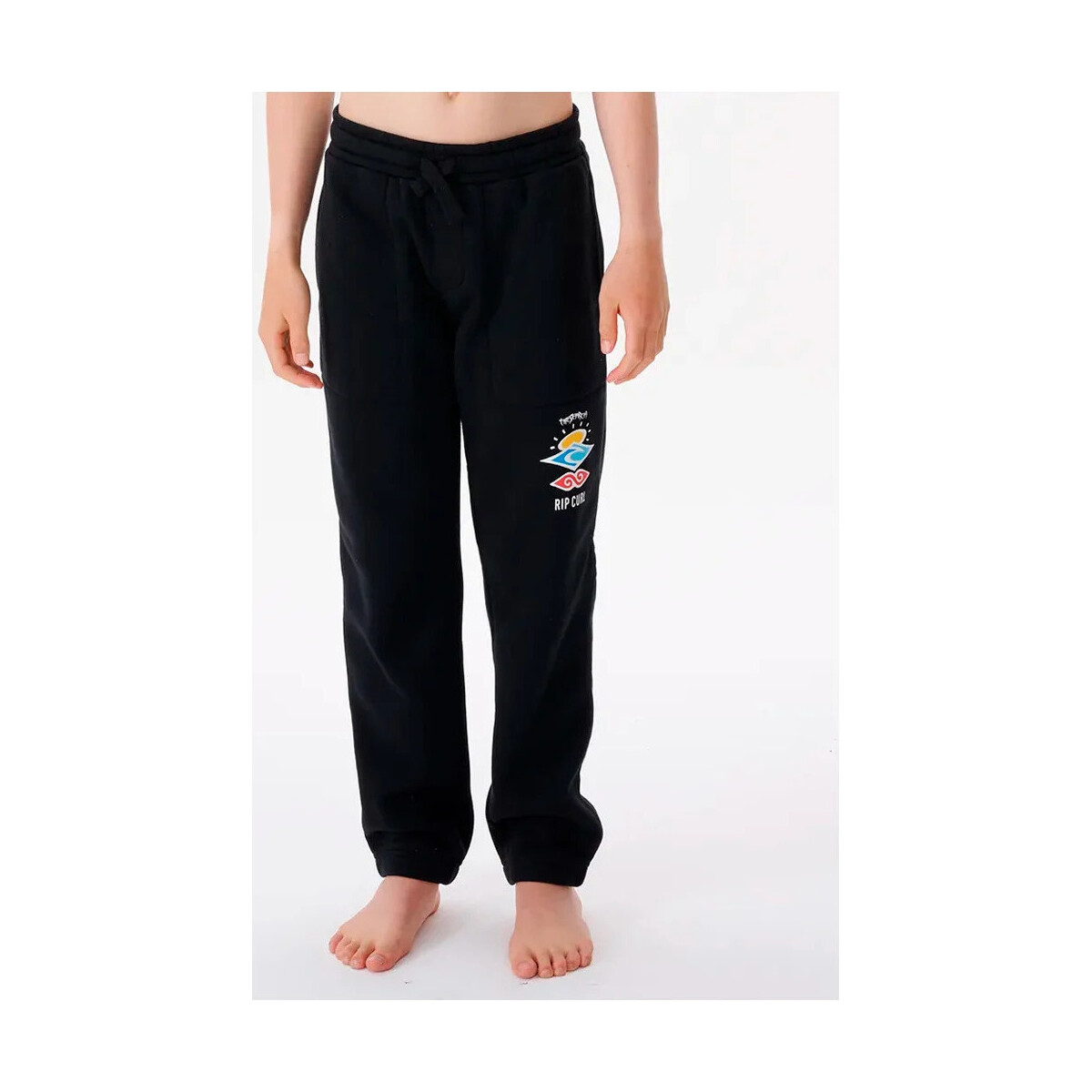 textil Niños Pantalones de chándal Rip Curl ICONS OF SURF TRACKPANT-BOY Negro