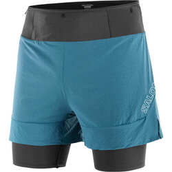 textil Hombre Shorts / Bermudas Salomon SENSE 2IN1 SHORTS M Azul
