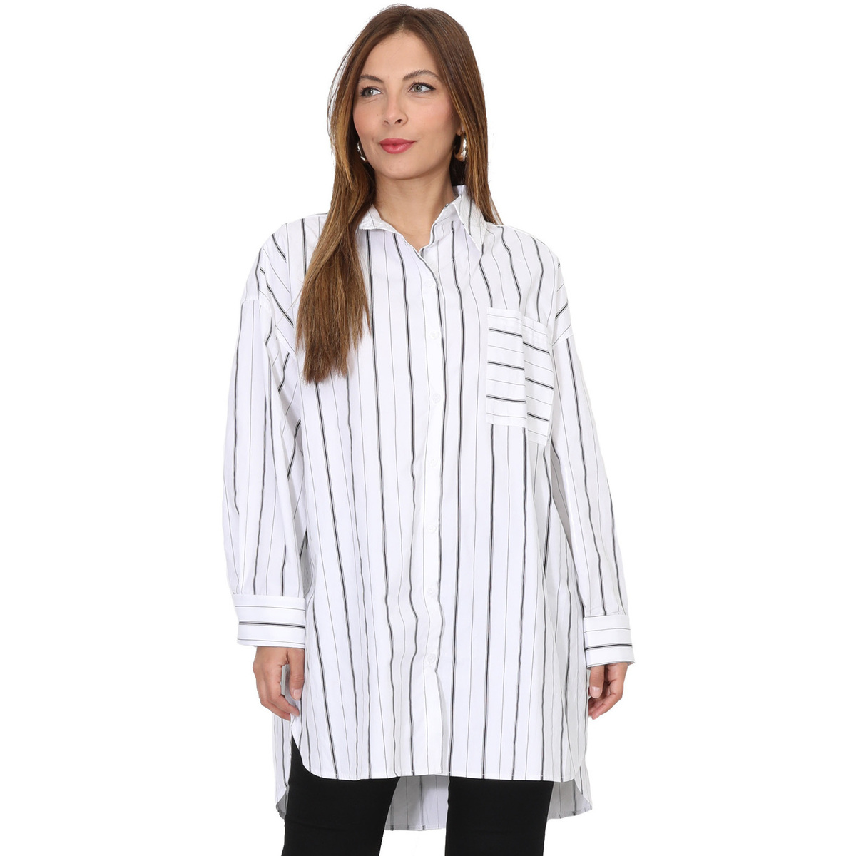 textil Mujer Camisas La Modeuse 70192_P163738 Blanco