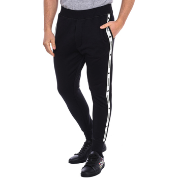 textil Hombre Pantalones de chándal Dsquared S74KB0662-S25497-900 Negro