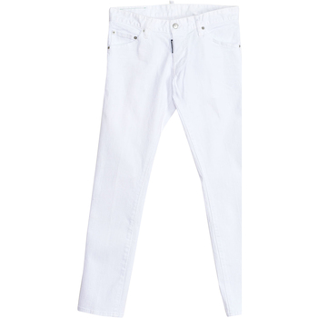 textil Hombre Pantalones Dsquared S74LA0883-S39781-100 Blanco
