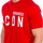 textil Hombre Camisetas manga corta Dsquared S79GC0003-S23009-309 Rojo