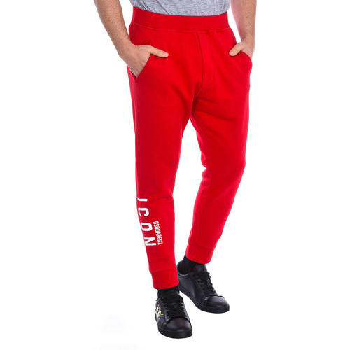 textil Hombre Pantalones de chándal Dsquared S79KA0004-S25042-309 Rojo
