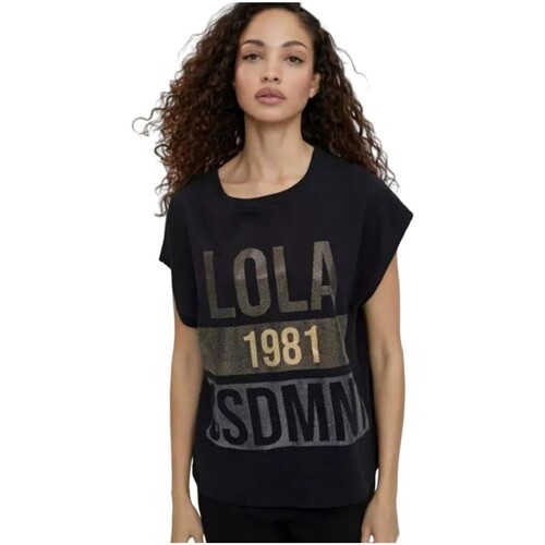 textil Mujer Tops y Camisetas Lola Casademunt LS2415041 Negro